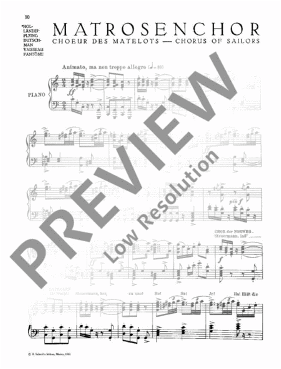 Unser Wagner Unser Wagner Piano Solo scores gallery preview page 11