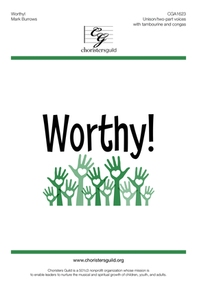 Book cover for Worthy!
