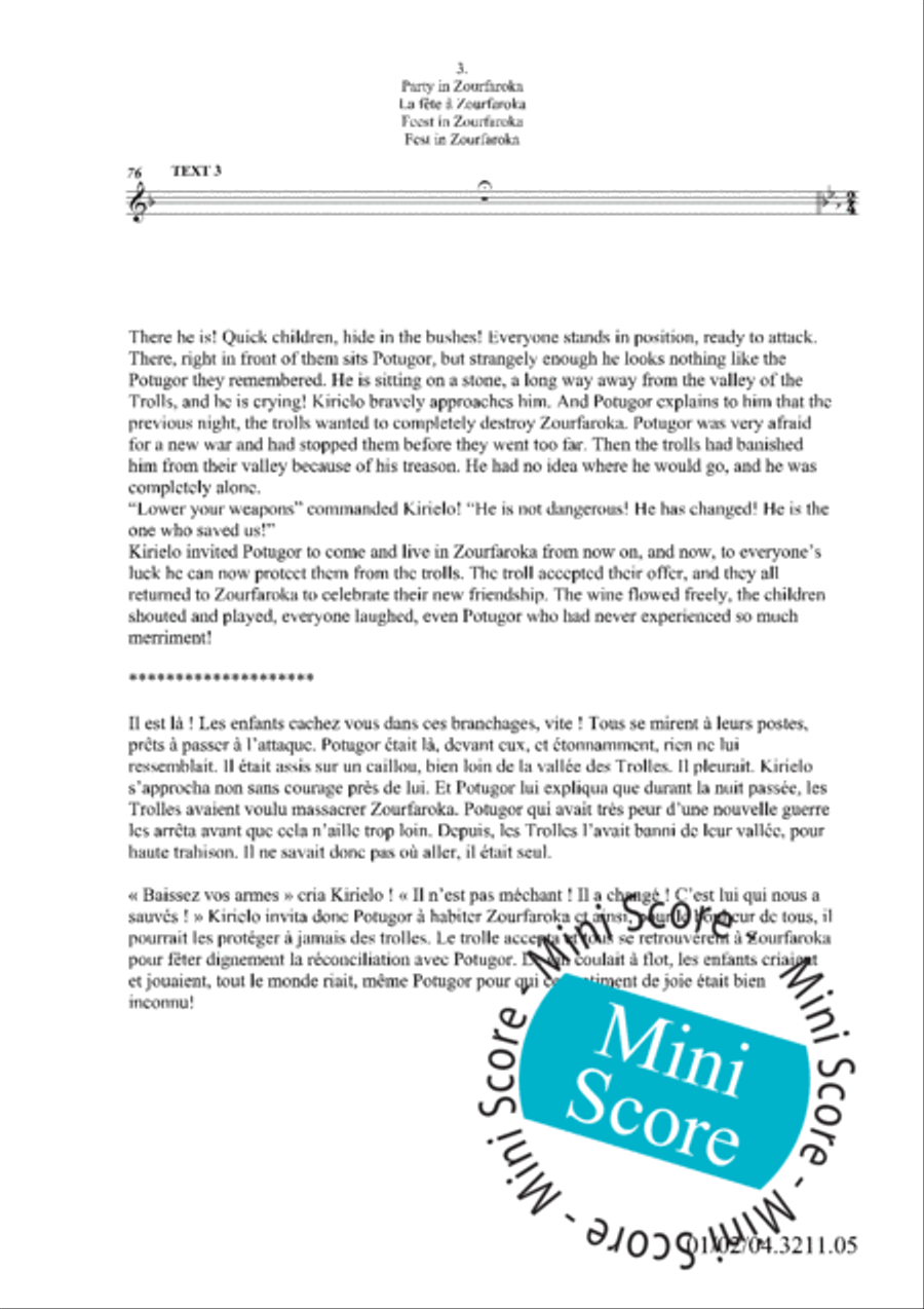Zourfaroka Fanfare Band scores gallery preview page 24