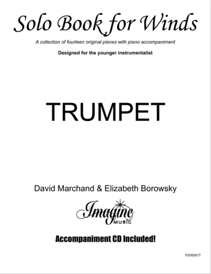 Solo Book for Winds - Trumpet image number null