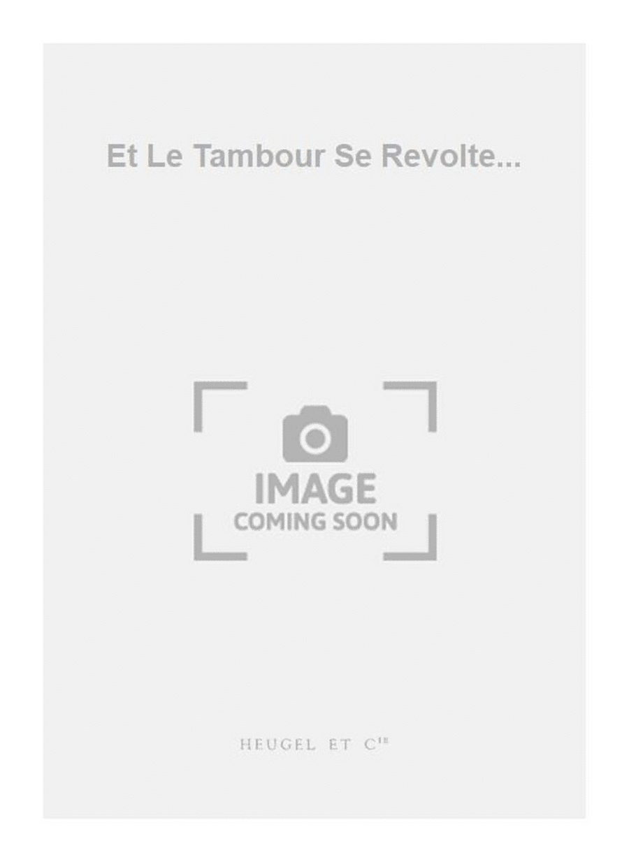 Et Le Tambour Se Revolte... Piano Duet scores gallery preview page 1