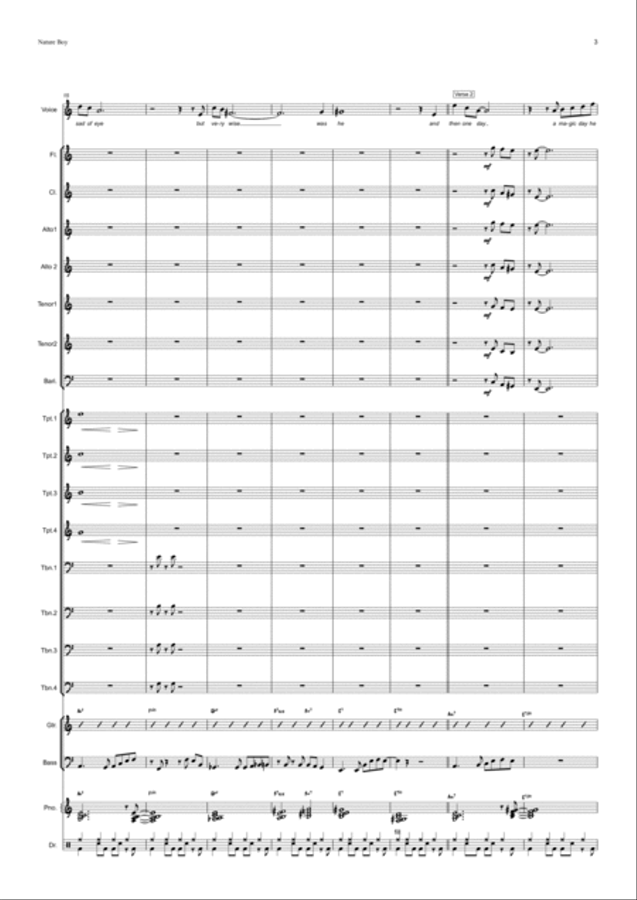 Nature Boy Jazz Ensemble scores gallery preview page 4
