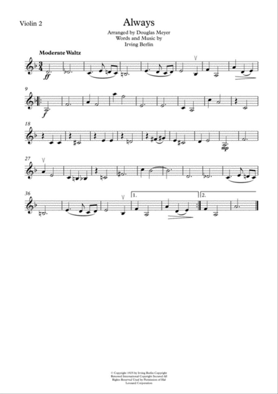 Always Chamber Orchestra scores gallery preview page 3