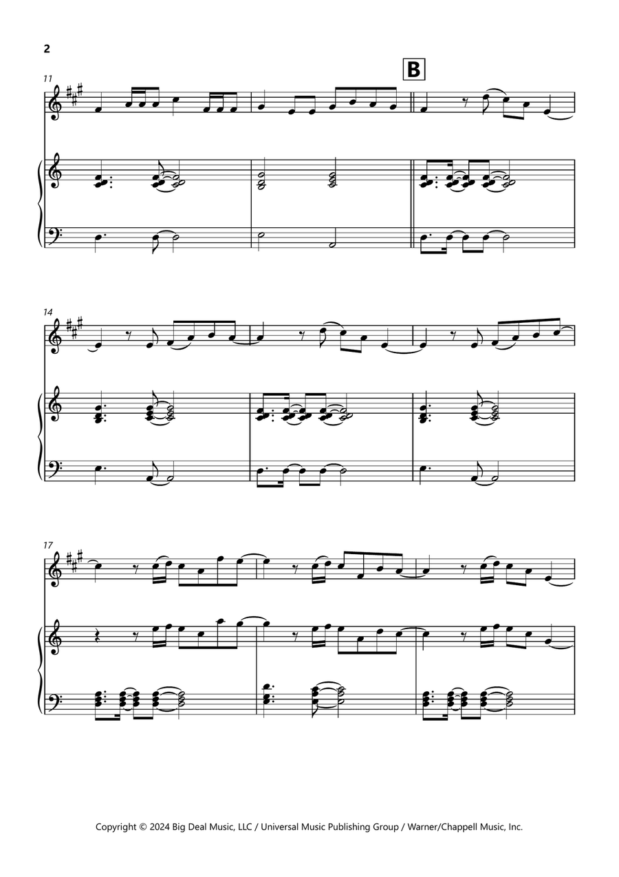 Espresso Espresso Chamber Music scores gallery preview page 2