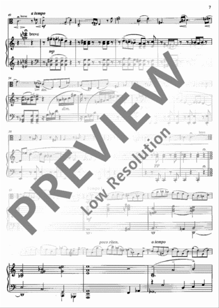 Three Elegies Three Elegies Piano Accompaniment scores gallery preview page 8