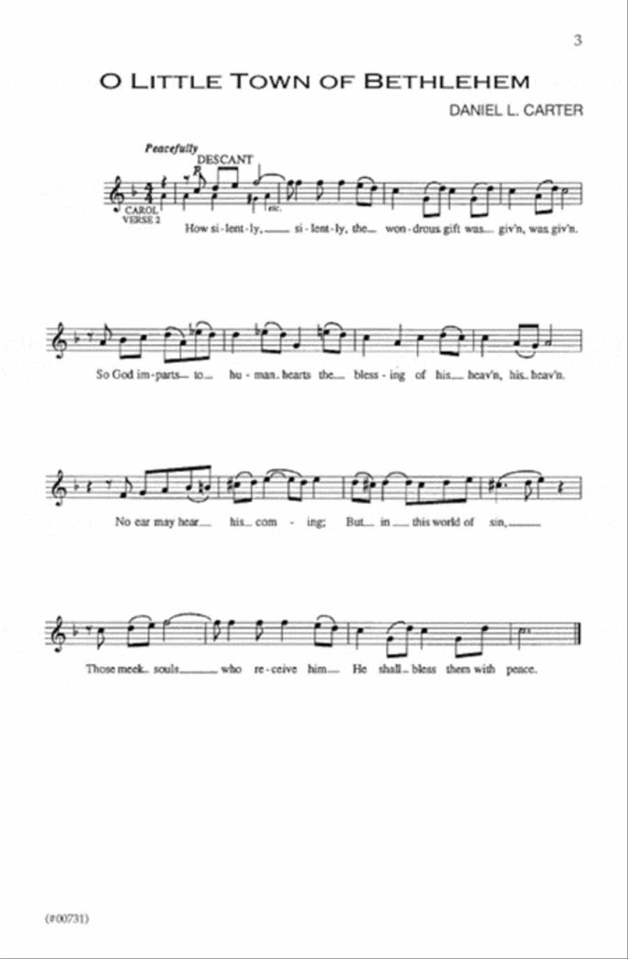 Christmas Descants - Unison/2 Part TB scores gallery preview page 2