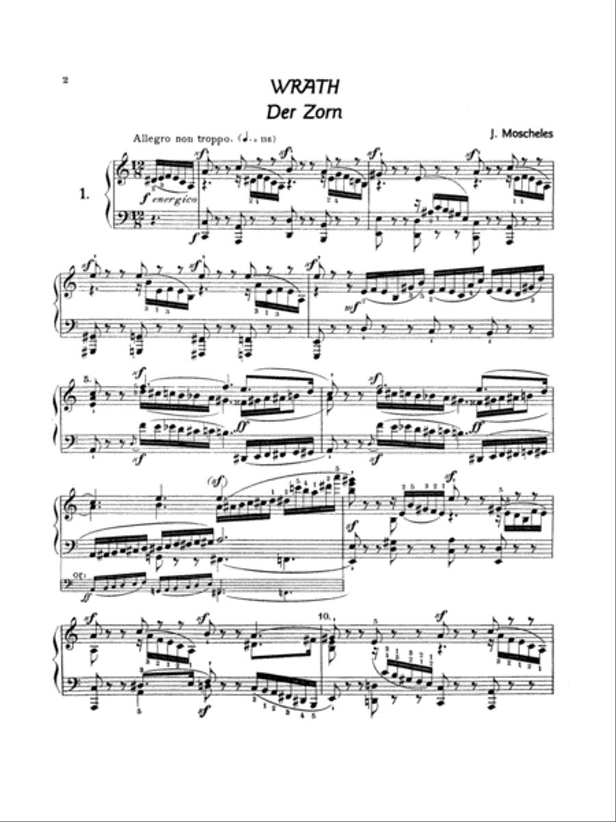 Grand Characteristic Studies, Op. 95 Piano Method scores gallery preview page 3