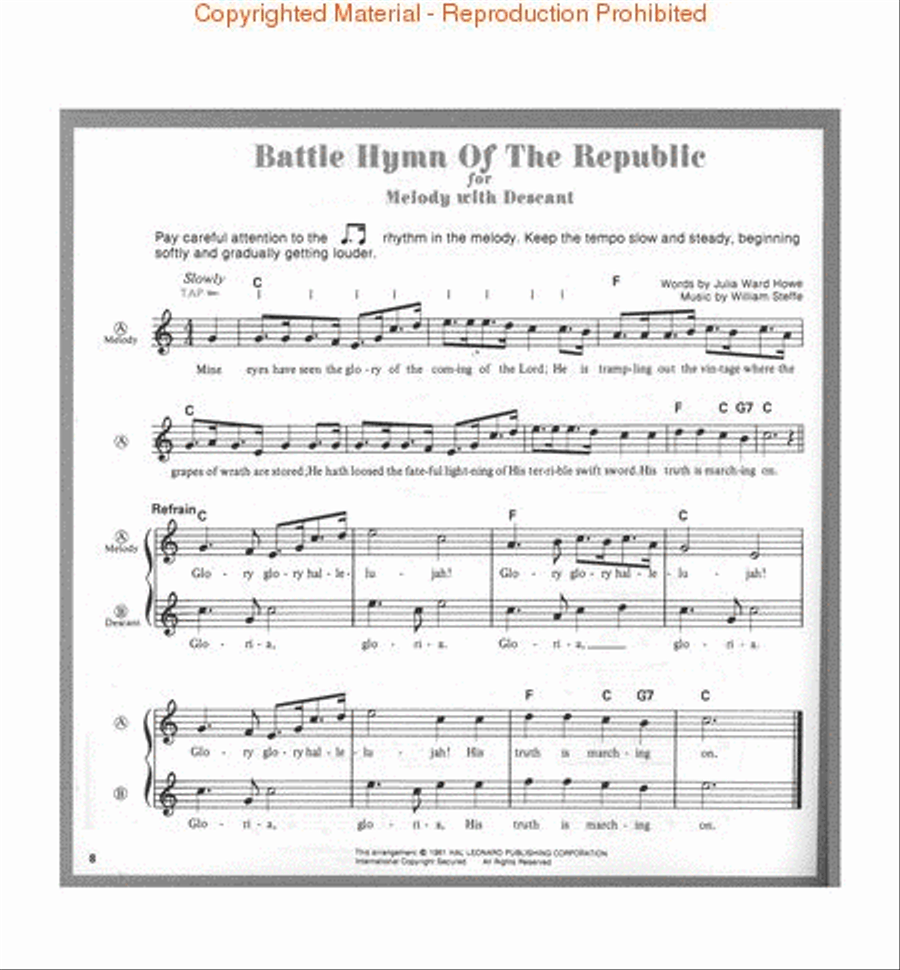Let's Play Recorder Instruction Book 2 Recorder scores gallery preview page 3