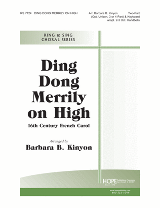 Ding, Dong, Merrily on High
