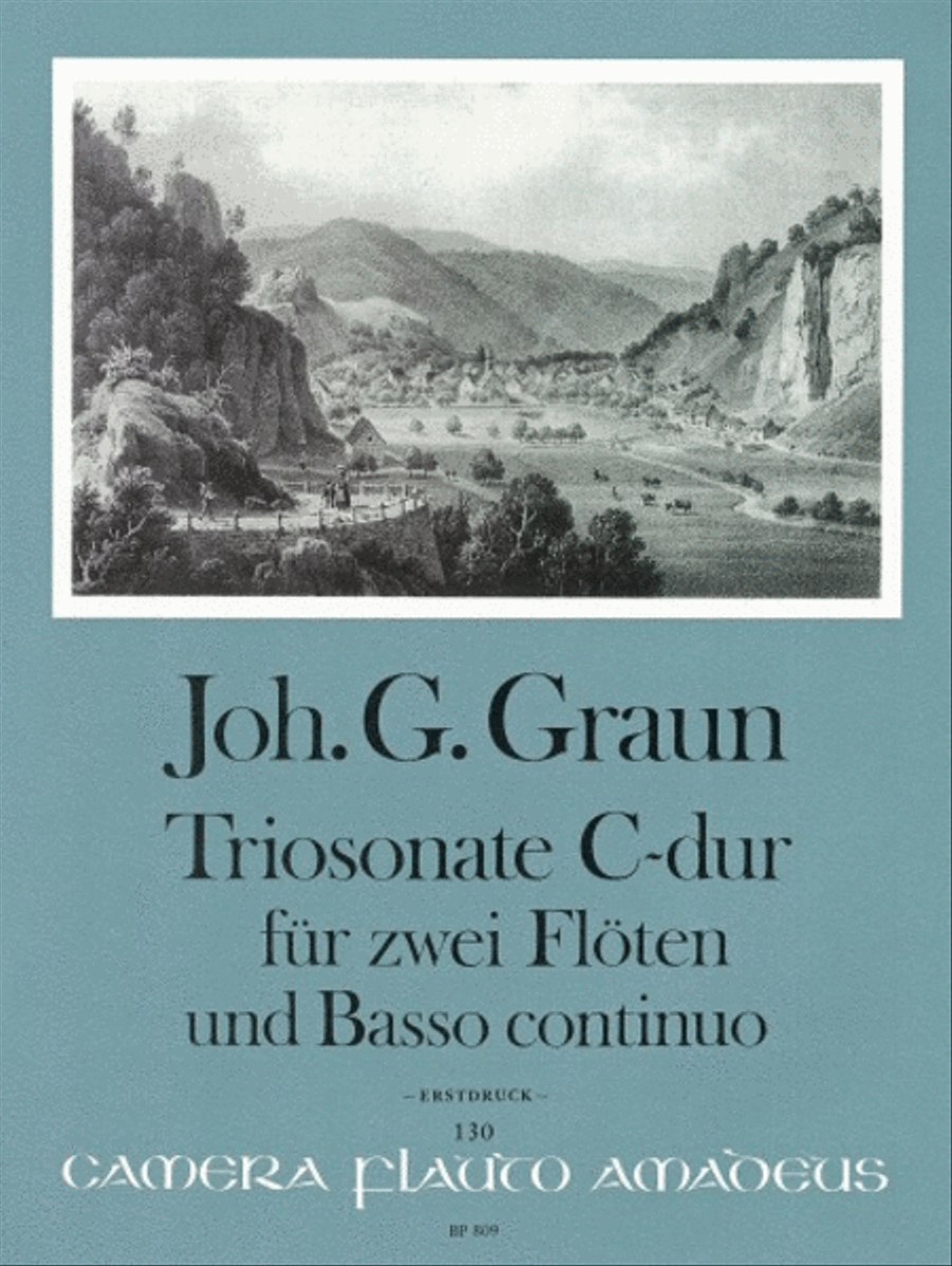 Trio in C major Flute scores gallery preview page 1