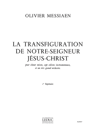 La Transfiguration De Notre-seigneur Jesus-christ Vol.1