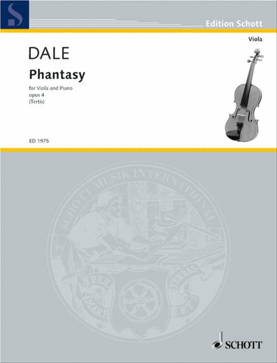 Phantasy Op4 Viola And Piano Piano Accompaniment scores gallery preview page 1