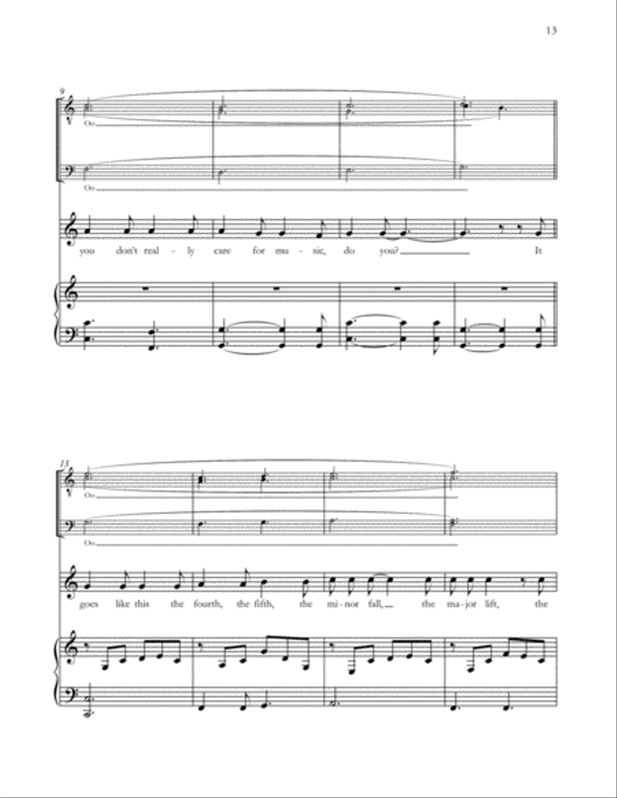 Hallelujah 4-Part scores gallery preview page 2