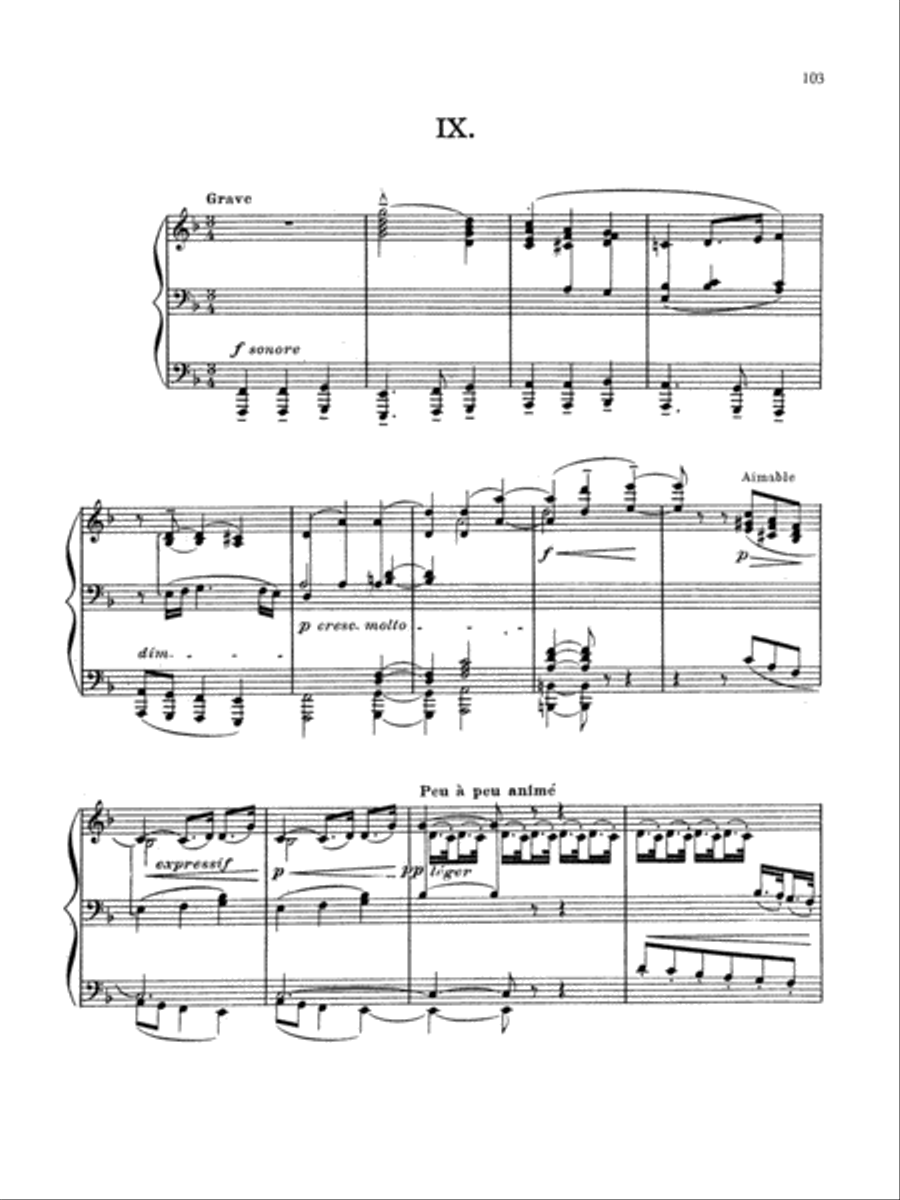 Debussy: Prelude - Book II, No. 9 Piano Solo scores gallery preview page 1