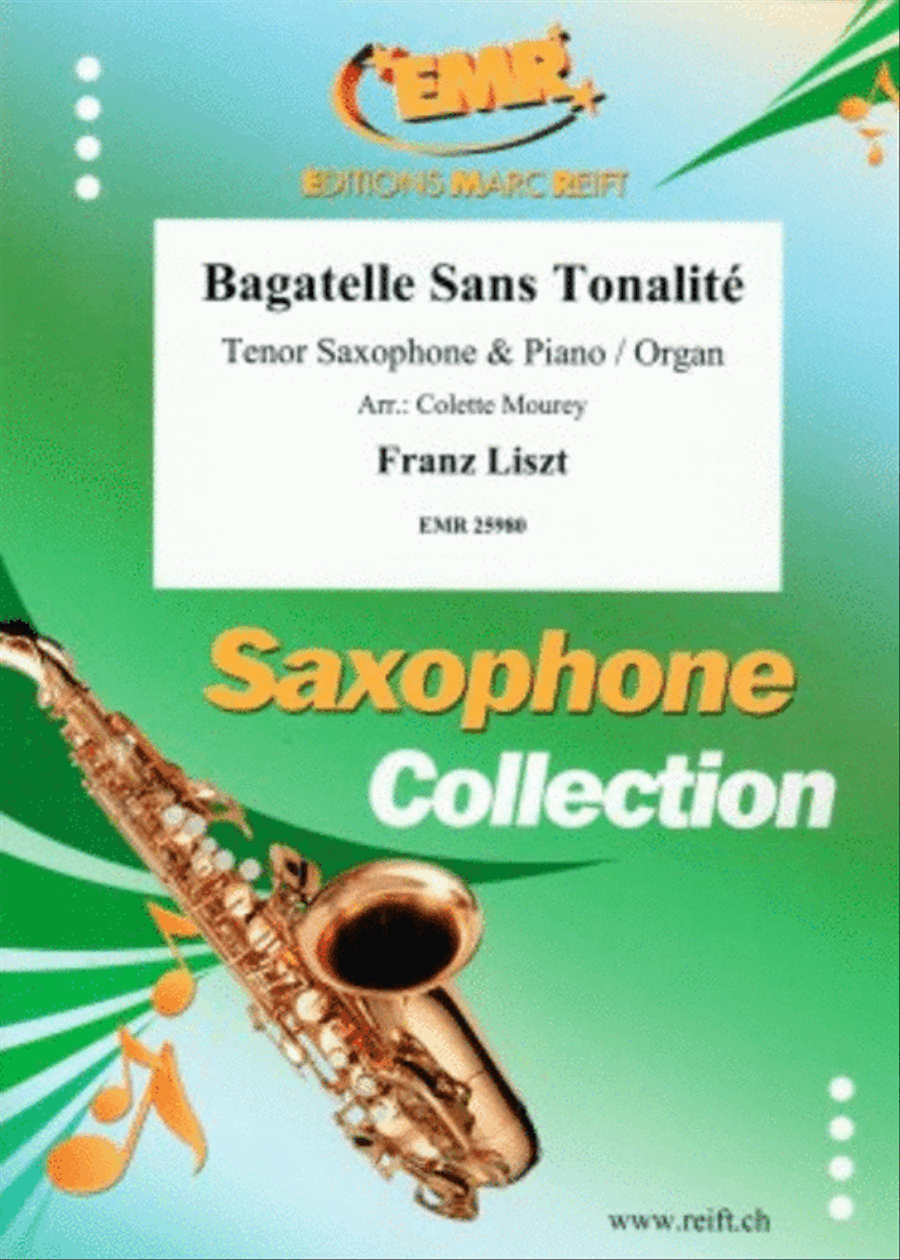 Bagatelle Sans Tonalite Tenor Saxophone scores gallery preview page 1
