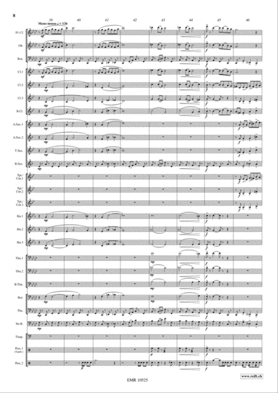 Swanee Concert Band scores gallery preview page 9
