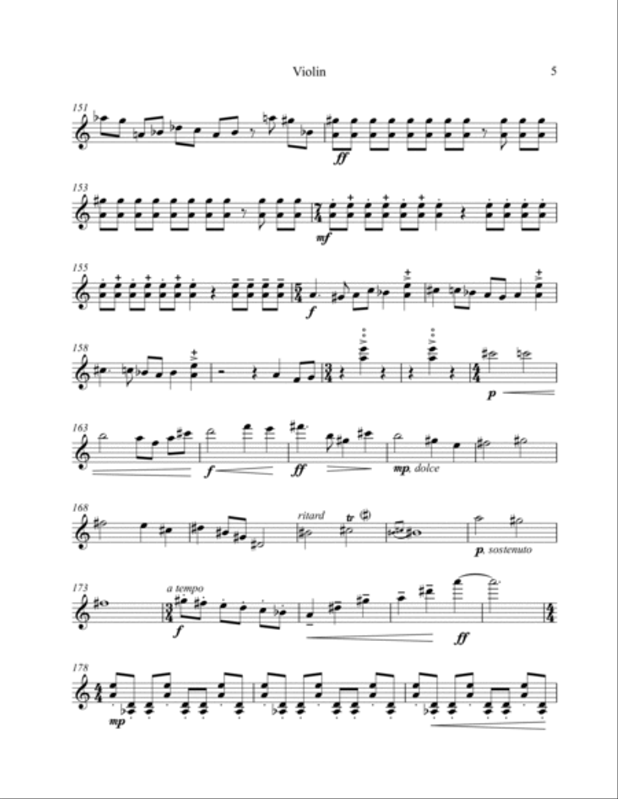 Duet for violin and viola String Duet scores gallery preview page 5