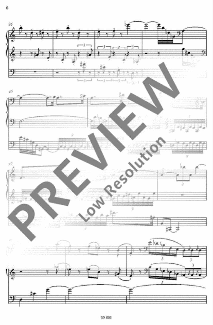 Sonate en trio No. 2 Organ scores gallery preview page 5