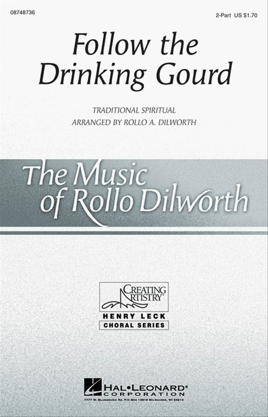 Follow the Drinking Gourd 2-Part scores gallery preview page 1