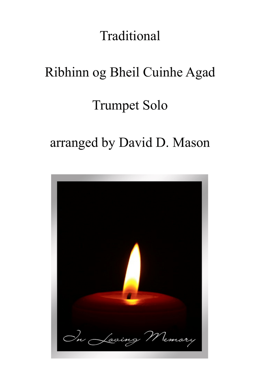 Ribhinn og Bheil Cuinhe Agad (Fair Maiden, do you remember) Trumpet Solo scores gallery preview page 2