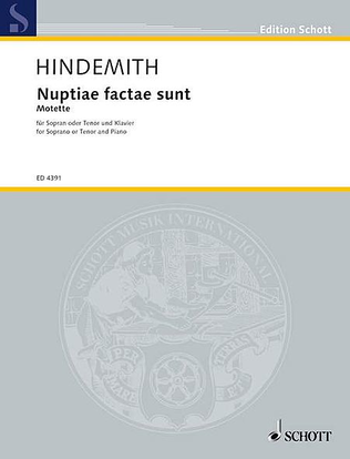 Book cover for Nuptiae factae sunt - Motet 11