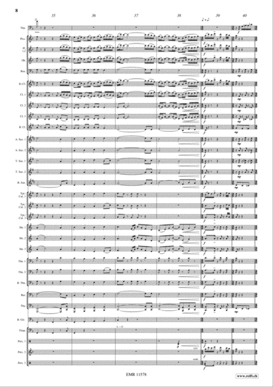 Cirrus Concert Band scores gallery preview page 8
