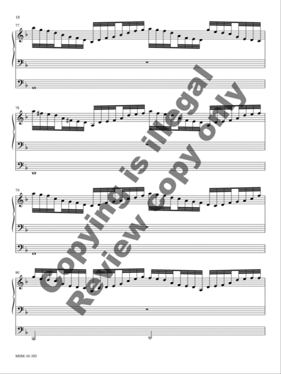 Were You There: Three Organ Pieces for Lent Organ scores gallery preview page 8