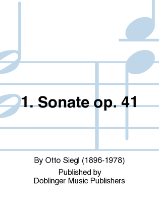 1. Sonate op. 41