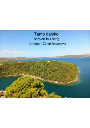 Book cover for Tamo daleko - for flute duet