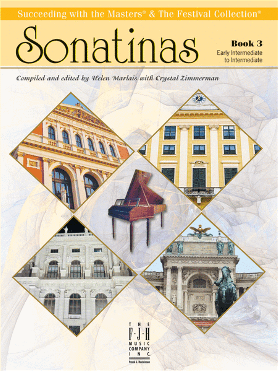 Sonatinas, Book 3 Piano Method scores gallery preview page 1