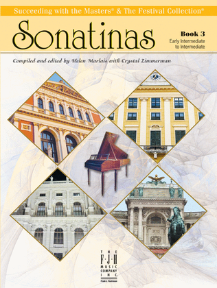 Book cover for Sonatinas, Book 3