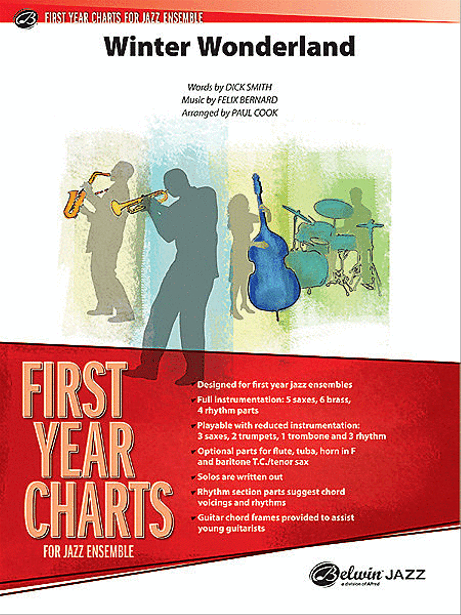 Winter Wonderland Jazz Ensemble scores gallery preview page 1
