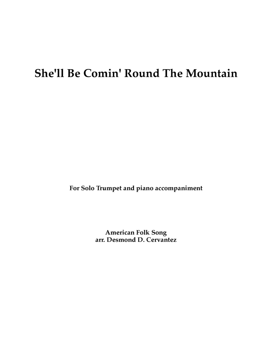 She'll Be Coming 'Round the Mountain image number null