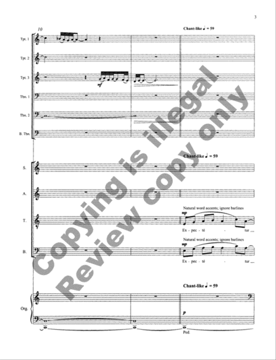 Rorate caeli (In Anticipation of the Redeemer) (Full Score) Choir scores gallery preview page 5