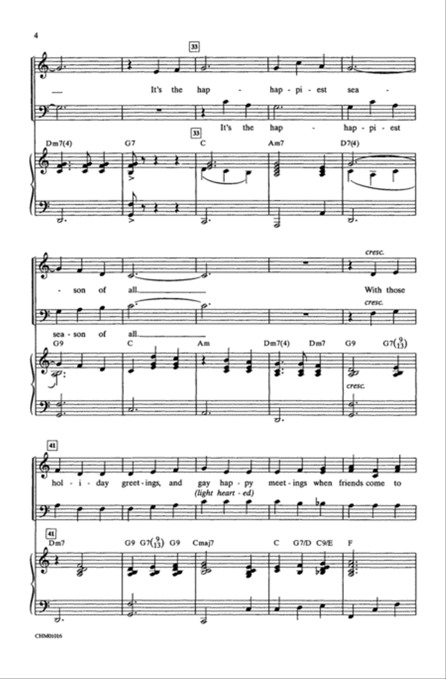 It's the Most Wonderful Time of the Year 3-Part scores gallery preview page 11