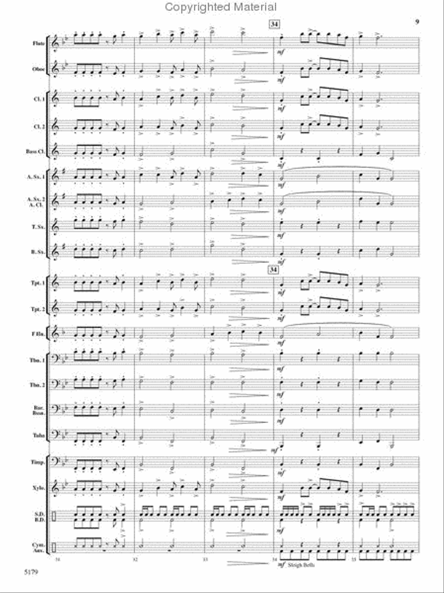 American Journey Concert Band scores gallery preview page 8