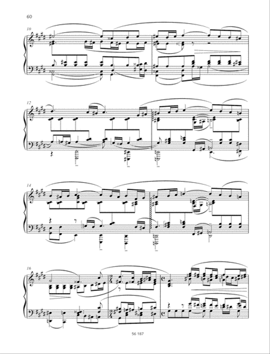 Vocalise Piano Solo scores gallery preview page 2