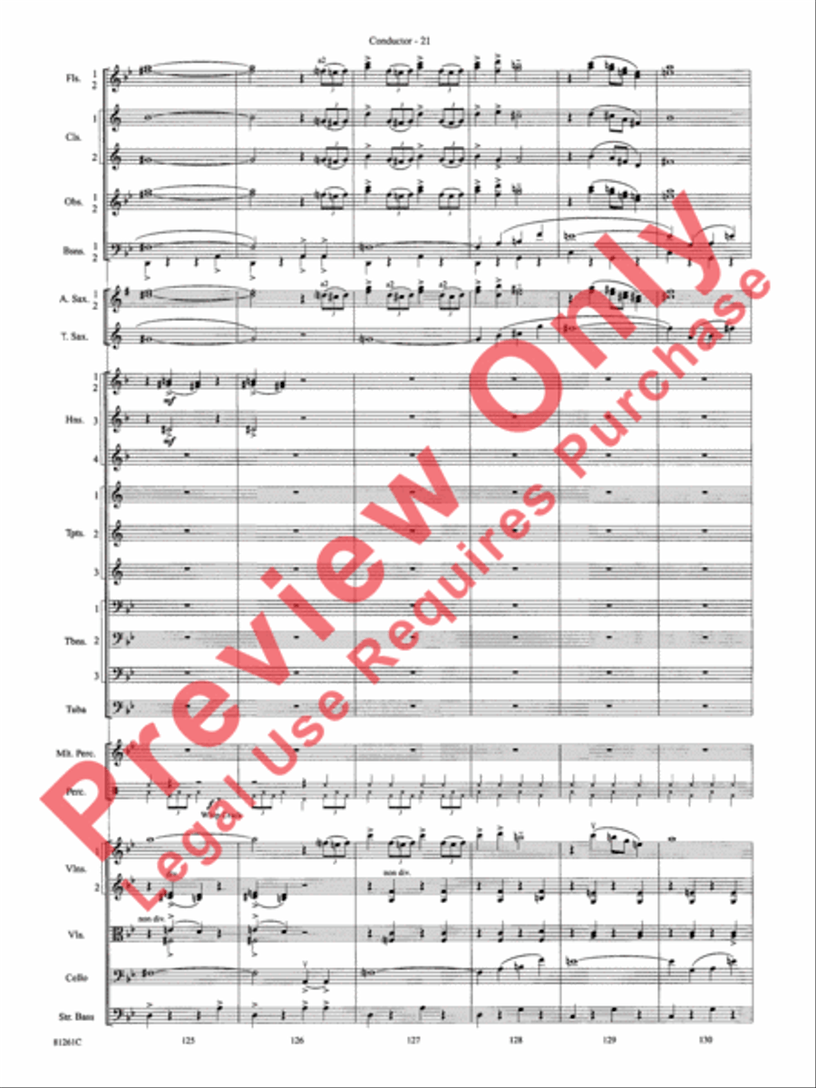 Sleigh Ride Full Orchestra scores gallery preview page 24