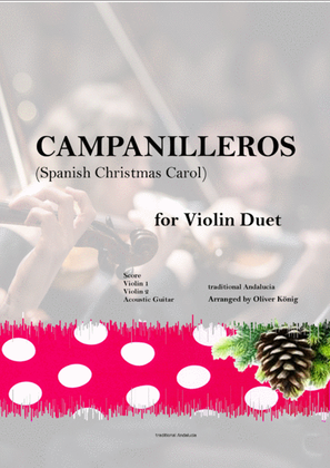 Campanilleros-Spanish Christmas Carol-for String Duet