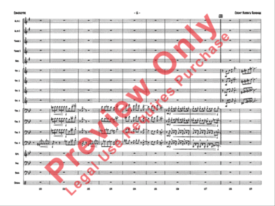 Count Bubba's Revenge Jazz Ensemble scores gallery preview page 13