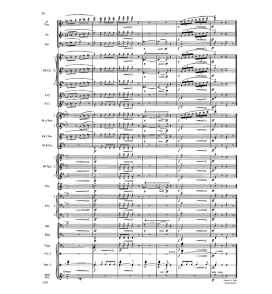 West Highlands Sojourn West Highlands Sojourn Concert Band scores gallery preview page 37