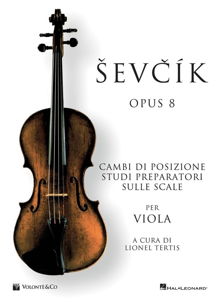 Studi Per Viola - Opus 8 Cambi Di Posizione Viola Solo scores gallery preview page 1
