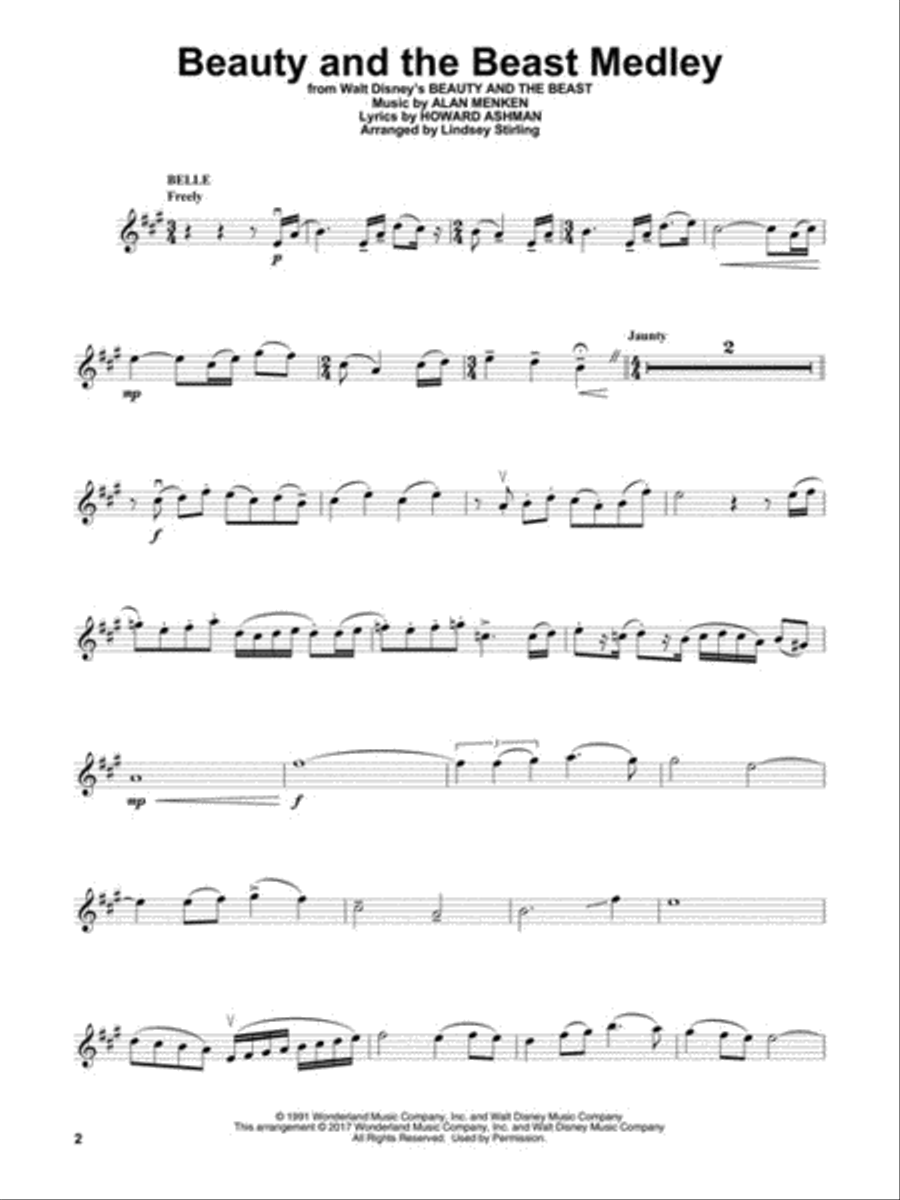 Lindsey Stirling – Top Songs Violin scores gallery preview page 3