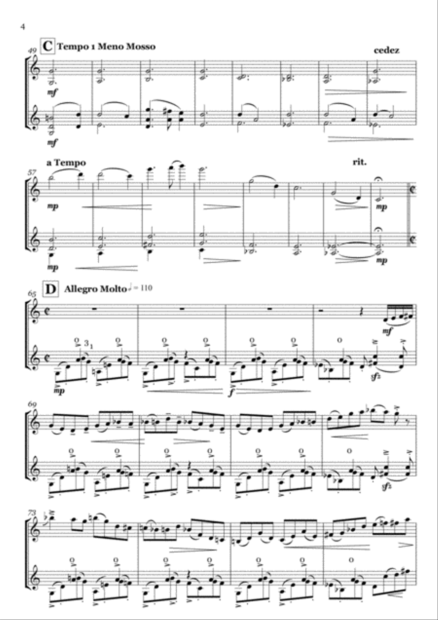 Appalachian Trail String Duet scores gallery preview page 4