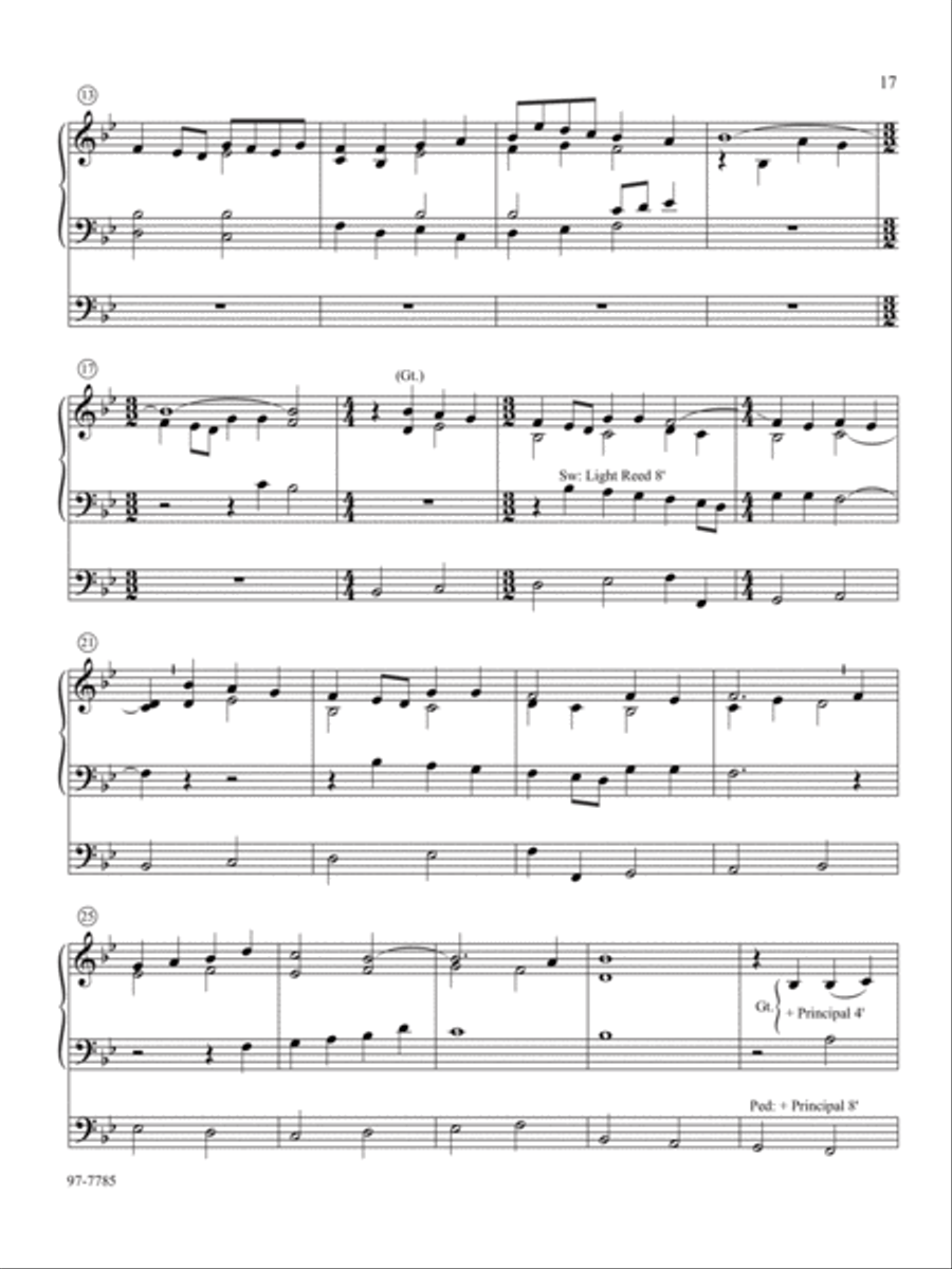 Reformation Mosaics Organ scores gallery preview page 8