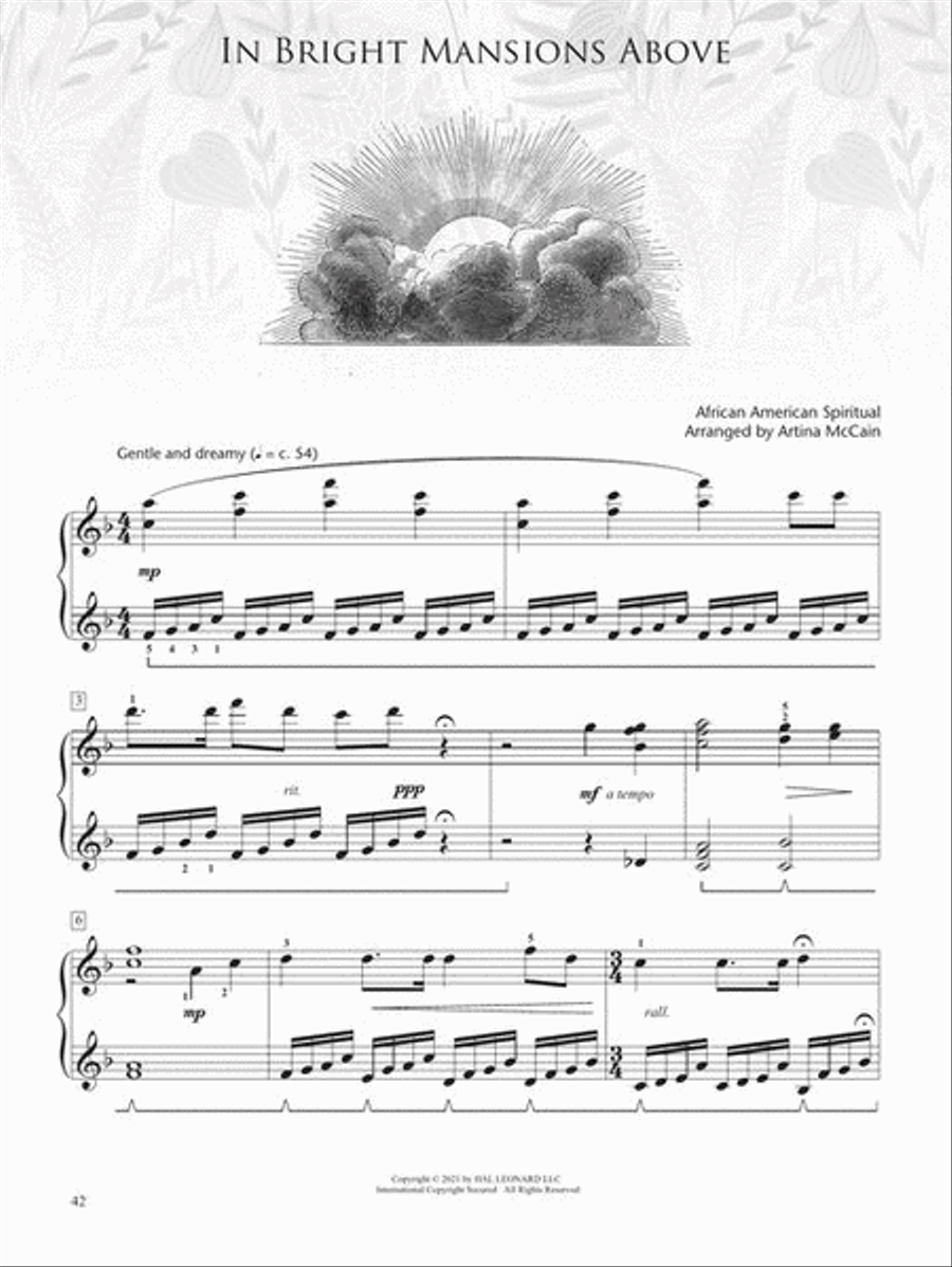 African American Folk Songs Collection Piano Method scores gallery preview page 6