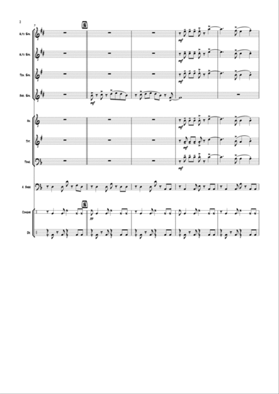 Coisa No. 1 Jazz Ensemble scores gallery preview page 2