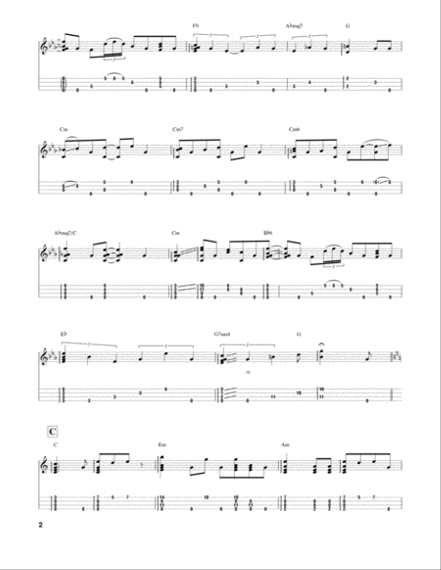 While My Guitar Gently Weeps (arr. Jake Shimabukuro) Ukulele scores gallery preview page 2