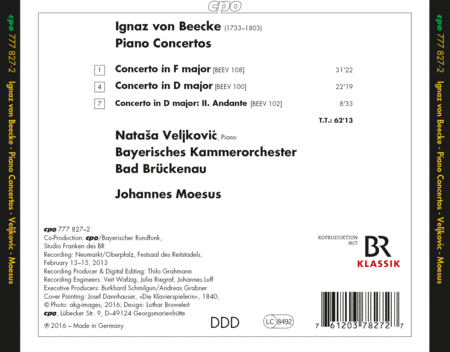 Ignaz von Beecke: Piano Concertos