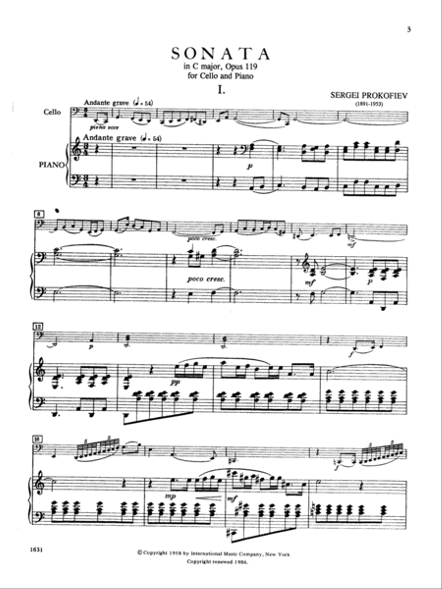 Sonata, Op. 119